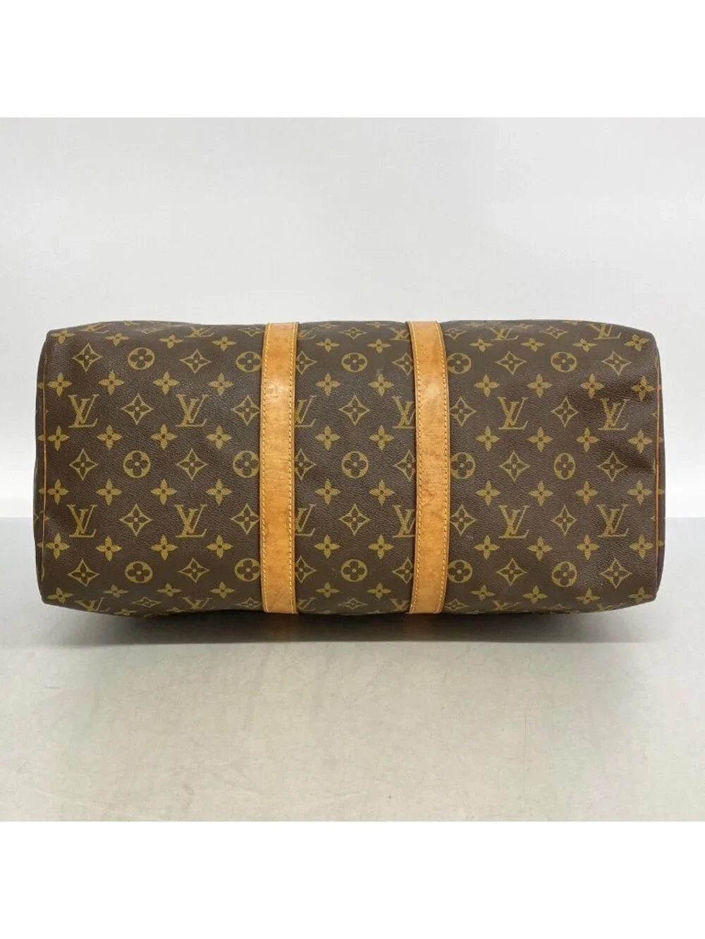 Louis Vuitton Boston Bag Monogram Keepall 45 Brown